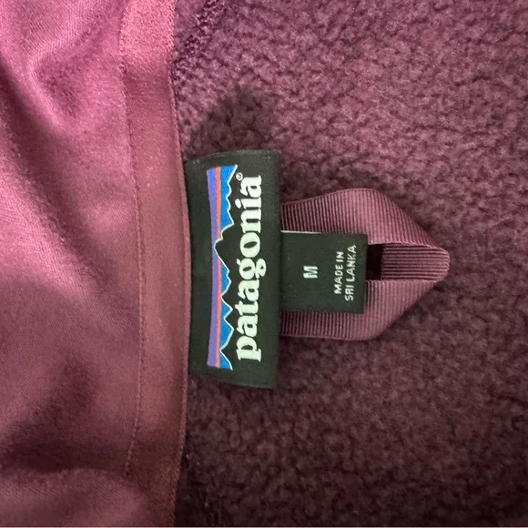 Women’s Patagonia Maroon Better Sweater Jacket Medium - Picture 3 of 6